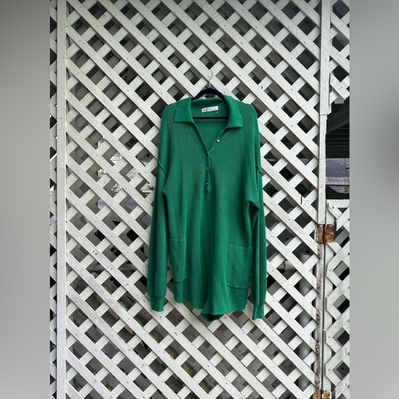 COPY - Free People Picnic Sweater Romper - Picture 5 of 6